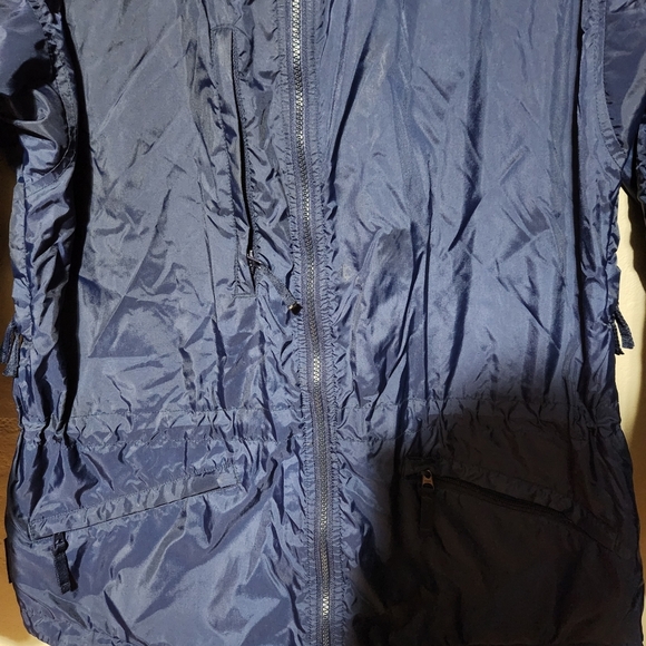 Vintage Columbia Womens Cinched Waist Ski/snow Jacket Size M Navy Blue - Picture 3 of 4
